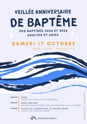 veillée anniversaire baptême