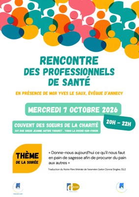 Affiche rencontre pro santé VDEF