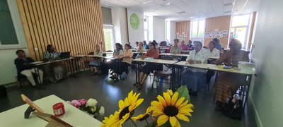 clôture d'être Claudine pour la mission 