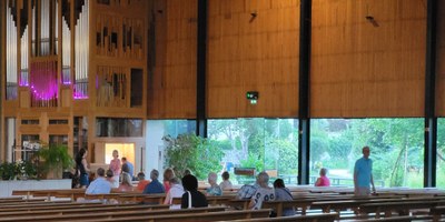 Concert orgue  Psaume Pascal PITIOT   Barbara et Natacha