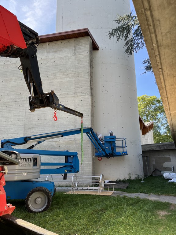 Intervention façade Ouest