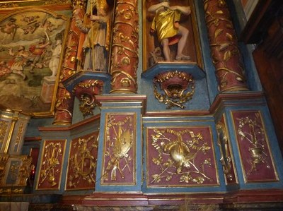 8 décors en rapport à saint Maurice