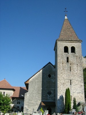 MEILLERIE : prieuré de SAINT BERNARD DE MENTHON