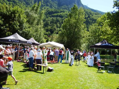 messe aux  lacs des ilettes le 03.07.16. 114