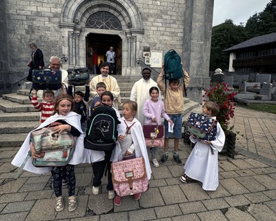 06 Bénédiction des cartables   Les Gets 2025