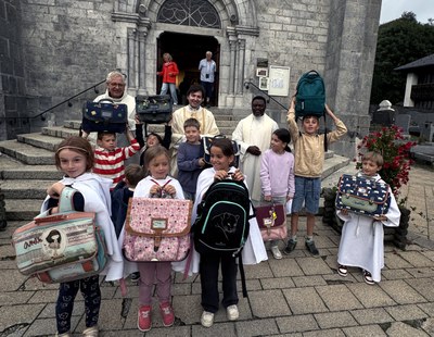 07 Bénédiction des cartables   Les Gets 2025