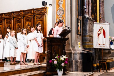 Première communion Reignier 2