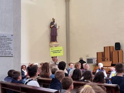 16   25 09 2022   Messe rentrée St Jean Baptiste en Chablais