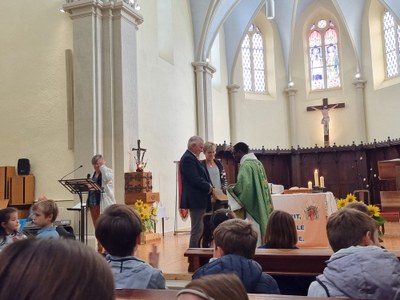 20   25 09 2022   Messe rentrée St Jean Baptiste en Chablais