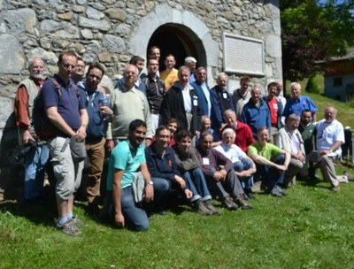 Les Jésuites sont allés célébrer l'Eucharistie à la chapelle du Villaret