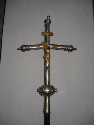 Croix de procession : côté recto