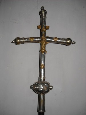 Croix de procession : côté verso