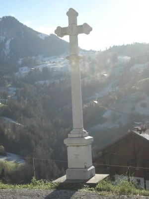 Croix Jubilé de 1875 (sur la route de la Croix-Fry)