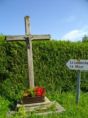 Croix au col du Marais