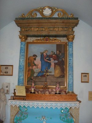 Intérieur de la chapelle de la Rivière