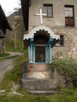 Oratoire de la Pesse dédié à l'Immaculée Conception.