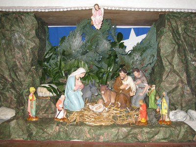 Crèche de l'église Saint Nicolas des Clefs