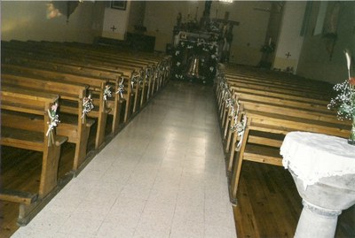 intérieur de l'église