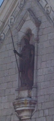 Saint Maurice protège la ville