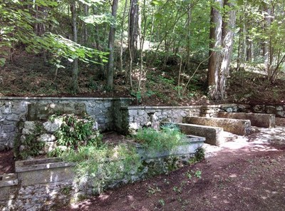 emplacement de l'ancien oratoire (2021)